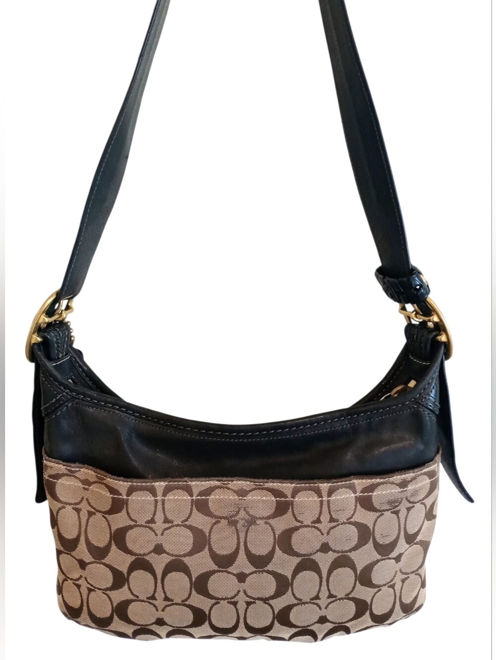 Coach Vintage Signature Canvas Soho Hobo Bag - Picture 8 of 16